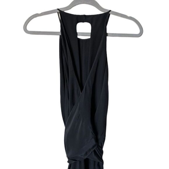 L'agence Silk Black Jumpsuit Size L - Picture 9 of 13